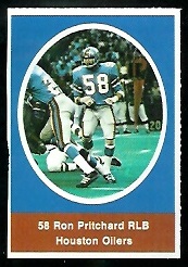 1972 Sunoco Stamps      259     Ron Pritchard